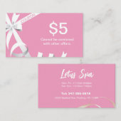 Carte de visite (Devant / Derrière)