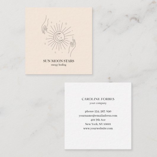 Carte de visite (Devant / Derrière)