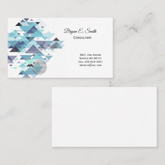 Carte de visite (Devant / Derrière)