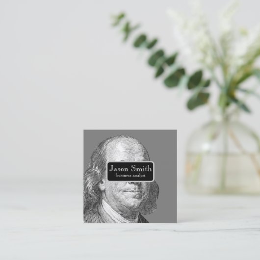 Carte de visite (Debout devant)