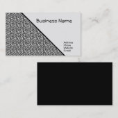 Carte de visite (Devant / Derrière)