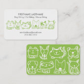 Carte de visite (Devant / Derrière)