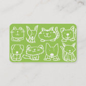 Carte de visite (Dos)