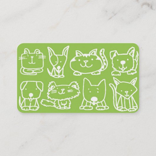 Carte de visite (Dos)