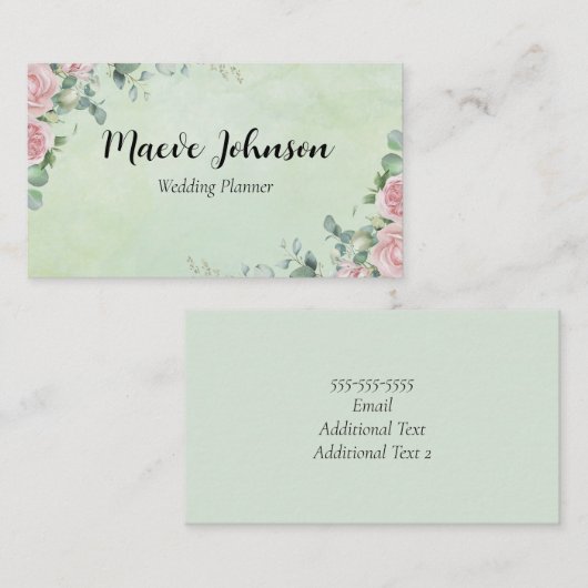 Carte de visite (Devant / Derrière)