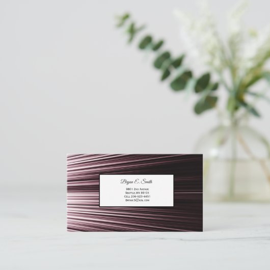 Carte de visite (Debout devant)