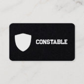 Carte De Visite С onstable Premium Black (Devant)