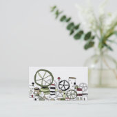 Carte De Visite どこかの街並みNo.2 (Debout devant)