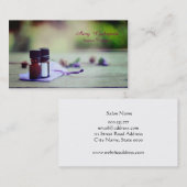 CARTE DE VISITE アロマボトルの写っているオシャレな (Devant / Derrière)