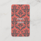 CARTE DE VISITE ユニークなスペードエースのトランプ柄 オシャレ (Dos)