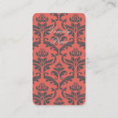 CARTE DE VISITE ユニークなスペードエースのトランプ柄 オシャレ (Dos)