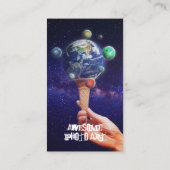 CARTE DE VISITE 個性的なアーティストの (Dos)