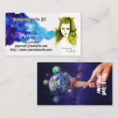 CARTE DE VISITE 個性的なアーティストの (Devant / Derrière)