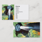 Carte De Visite 北 斎 Hokusai Amida (Devant / Derrière)