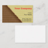 CARTE DE VISITE 和紙のような (Devant / Derrière)