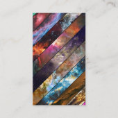 CARTE DE VISITE 宇宙柄 カッコいいデザイン名刺 (Devant)