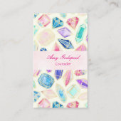 CARTE DE VISITE 宝石のイラスト名刺 (Devant)