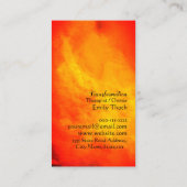 CARTE DE VISITE 蝶々の妖精 (Dos)