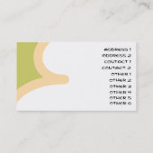 Carte De Visite 鏡餅(kagami mochi) (Dos)