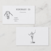 Carte De Visite Ｃonductor (Devant / Derrière)