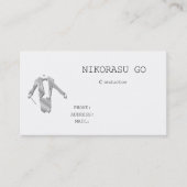 Carte De Visite Ｃonductor (Devant)