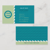 Carte de visite 002 moderne (Devant / Derrière)