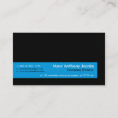 Carte de visite 007 - Exec Company audacieuse, (Dos)