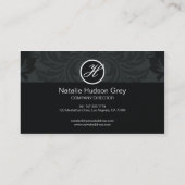 Carte de visite 01 de Modern Damask Company - (Dos)