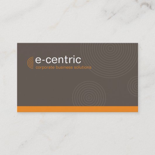 Carte De Visite 028 Julie :: BCard - Dynamic Centric - fumée (Devant)