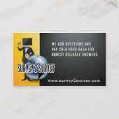 Carte de visite 04 de Survey2Survey (Dos)