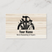 Carte De Visite 05-2019 Outils main personnalisables bois v1 (Devant)