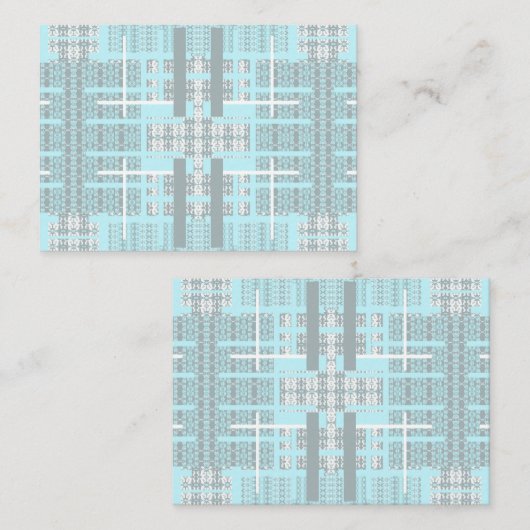 CARTE DE VISITE 1 (Devant / Derrière)