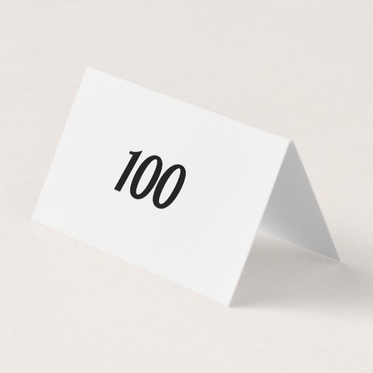 CARTE DE VISITE 100 (Devant)