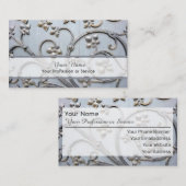 carte de visite 100% naturel bio en bois (Devant / Derrière)