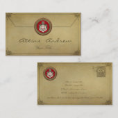 Carte De Visite [100] Ordre de Malte - Armoiries de SMOM (Devant / Derrière)