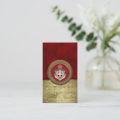 Carte De Visite [100] Ordre de Malte - Armoiries de SMOM (Debout devant)