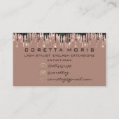 Carte De Visite 100 Rendez-vous rappel Rose Lecteurs de Parties sc (Dos)