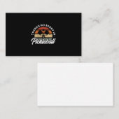 Carte De Visite 114.Il N'Y A Pas De Désolation Dans Pickleball (Devant / Derrière)