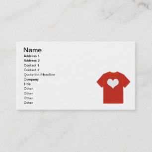Carte De Visite 1280963561_Vector_Clipart amour pour les chemises