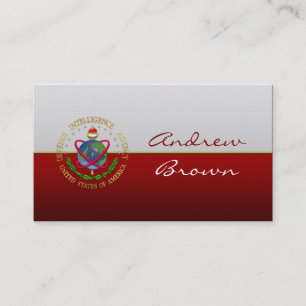 Carte De Visite [154] Agence du renseignement de la défense : Défe