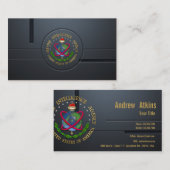 Carte De Visite [154] Agence du renseignement de la défense : Défe (Devant / Derrière)