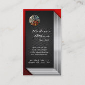 Carte De Visite [154] Art sacré de Celtic - trois chiens (Dos)