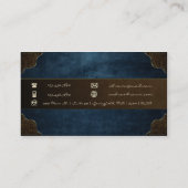 Carte De Visite [154] CG : Commandant (CDR) (Dos)