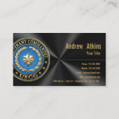 Carte De Visite [154] CG : Lieutenant commandant (LCDR) (Dos)
