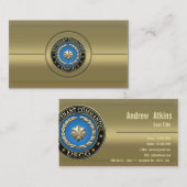 Carte De Visite [154] CG : Lieutenant commandant (LCDR) (Devant / Derrière)