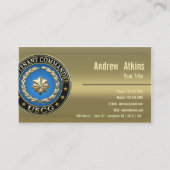 Carte De Visite [154] CG : Lieutenant commandant (LCDR) (Dos)