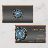 Carte De Visite [154] CG : Lieutenant commandant (LCDR) (Devant / Derrière)