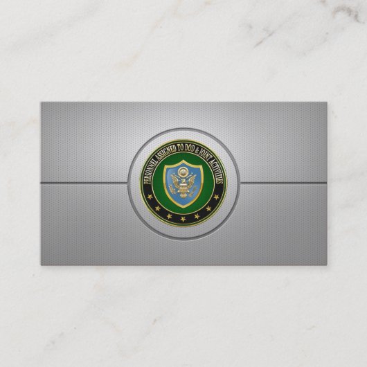 Carte De Visite [154] DOD & Activités conjointes CSIB Special Edit (Devant)