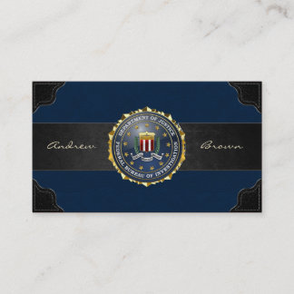 Carte De Visite [154] Edition spéciale de FBI