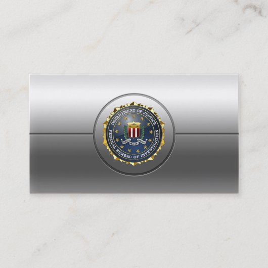 Carte De Visite [154] Edition spéciale de FBI (Devant)